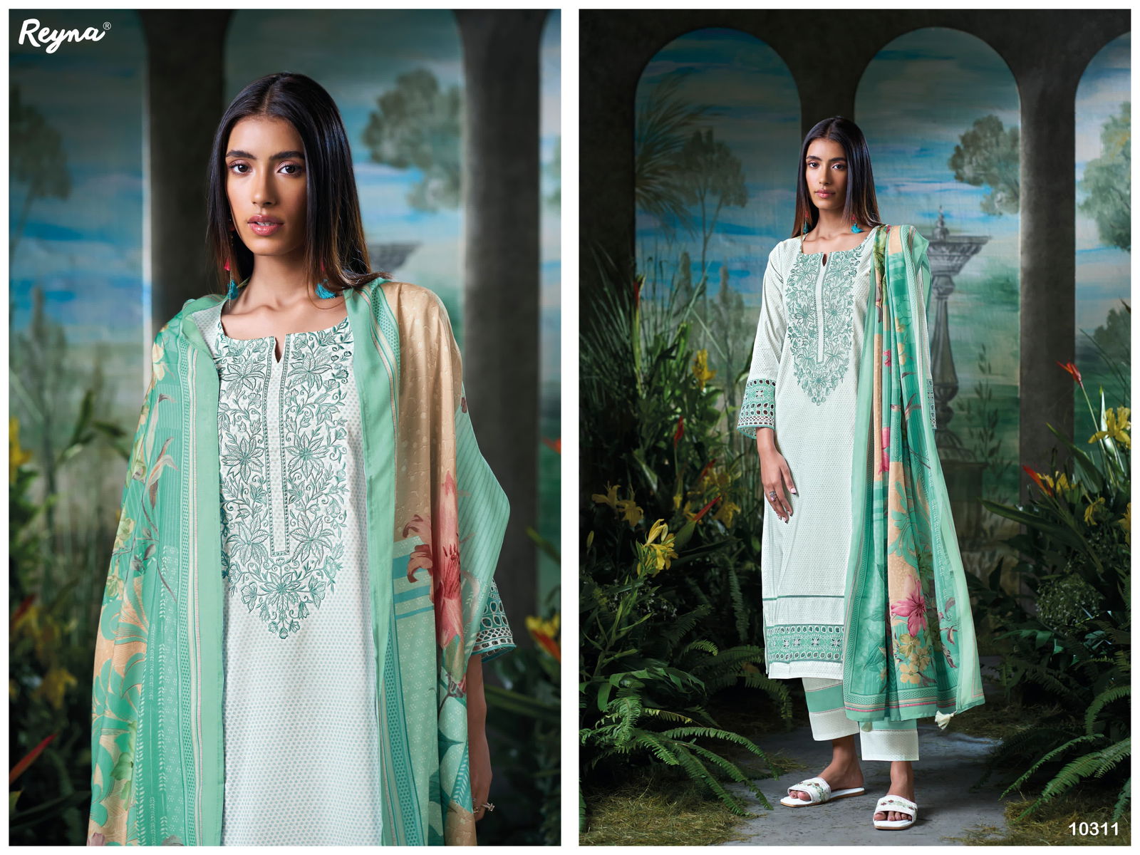 Kareena By Reyna Cotton Printed Dress Material Wholesale Shop In Surat